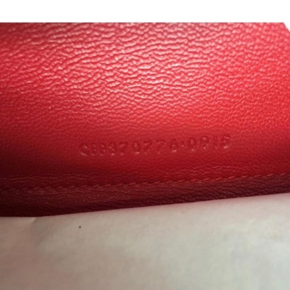 Saint Laurent red wallet - SOLD - Picture 6 of 11